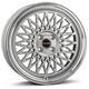 Borbet B 7.0x17 Et38 4x108 Sil Wheels For Audi 80 80 Avant 80 Cabrio 80 Coupe