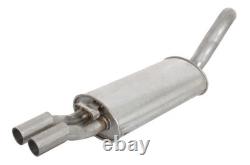 Bosal Exhaust Muffler for Audi Coupé Cabriolet 2.6 ABC 2.8 AAH