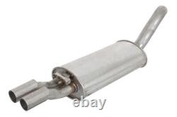 Bosal Exhaust Muffler for Audi Coupé Cabriolet 2.6 ABC 2.8 AAH