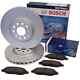 Bosch Front Brake Discs + Pads For Audi 80 Coupe Cabriolet