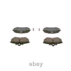 Bosch Front Brake Discs + Pads for Audi 80 Coupe Cabriolet