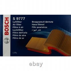 Bosch Inspection Kit Set 7L Motul 8100 X-Clean + 5W-30 for Audi Cabriolet