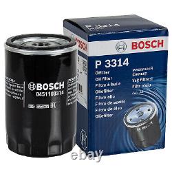 Bosch Inspection Set 6L Mannol Defender 10W-40 for Audi, Cabriolet 2.6 1.8