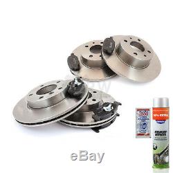 Brake Discs Front Brake Pads Rear For Audi Cabriolet 8g7 B4 Coupe 89 8b
