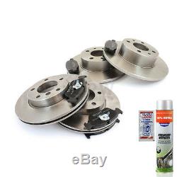 Brake Discs Front Pads Rear For Audi Cabriolet 8g7 B4 Coupe 89 8b