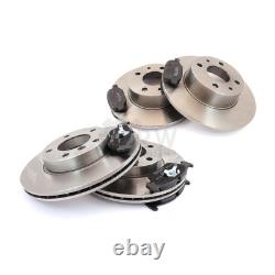 Brake discs and front/rear brake pads for Audi Cabriolet 8G7 B4 Coupé 89