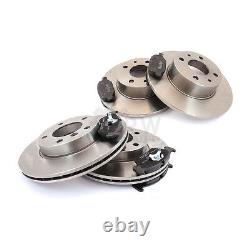 Brake discs front and rear pads for Audi Cabriolet 8G7 B4 Coupe 89 8B