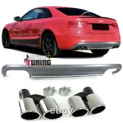 Broadcaster Arriere Sport Look Pack S5 Audi A5 8t 8f Coupe Cabrio Ph2 2011-2017 0