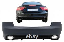 Bumper for Audi A5 S5 8T Coupe Cabriolet 07-15 RS5 Look Diffuser Tips