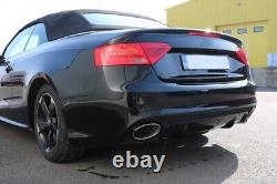 Bumper for Audi A5 S5 8T Coupe Cabriolet 07-15 RS5 Look Diffuser Tips