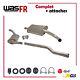 Central+rear Exhaust Muffler For Audi Coupe, 80 2.0 1.6 1.8 1.8e 1.8s.