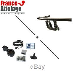 Complete Set Hitch For Audi A5 Coupé 09.2016 Removable + Beam 7 Pins