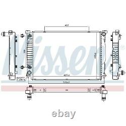 Cooling Radiator Engine Nissens Audi A4 Cabriolet 8h7 B6