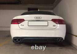 DIFFUSER For Audi A5 Coupe Cabriolet S-LINE 2007-2011 Rs Look Rear