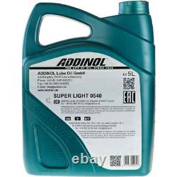 Denckermann Inspection Set Addinol Super Light 5W-40 8L for Audi Cabriolet Denckermann Inspection Set Addinol Super Light 5W-40 8L for Audi Cabriolet