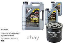 Denckermann Oil Filter Liqui Moly Top Tec 4100 5W-40 7L for Audi Cabriolet