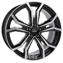 Dezent TV Dark Wheel Rims for Audi S5 Cabrio Coupe Sportback 8.00x19 5x1