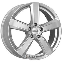 Dezent Tu Silver Wheels Rims for Audi S5 Cabriolet Coupe Sportback 8x18 LH0