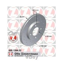 Disc Brake Vw Golf I (17) \ Cabriolet (155) \ II (19e, 1g1)