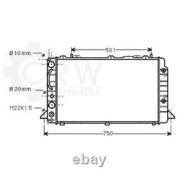 Engine Radiator Cooler for Audi Coupe Cabriolet 80 8G7 B4 89 8B 8C