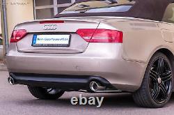 FOX Duplex Sport Exhaust Audi A4 B8 8K Quattro + A5 S5 Coupe / Cabriolet