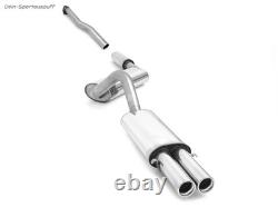 FOX Inox Complete System for Audi 80/90 89 B3/B4 Sedan / Coupe / Convertible
