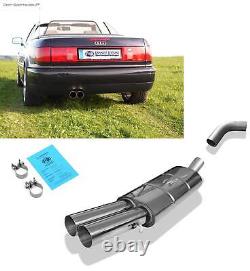 FOX Sport + Exhaust Pipe Audi 80 89 B3 B4 Limousine Coupé Cabriolet 1.6-2.0l 2x76 Network