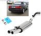 Fox Sport + Vb-pipe Audi 80 89 B3 B4 Lim Coupe Cabriolet 1.6-2l 2x Rolled