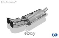 FOX Sport + Vb-Pipe Audi 80/90 89 B3 B4 Sedan Coupe Convertible 2.3L 2x76 DTM