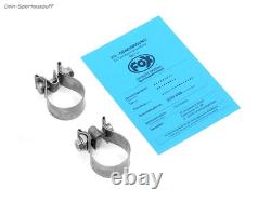 FOX Sport + Vb-Rohr Audi 80 89 B3 B4 sedan Coupe Convertible 2.3l 2x76mm Network