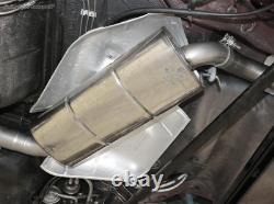 FOX Stainless Steel Center Silencer Audi 80/90 89 B3 Sedan Coupé + Cabriolet B4 Ø63.5mm