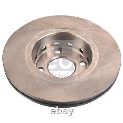 Febi 280mm Discs + Front Pads Suitable for Audi 80 B4 Also Cabriolet