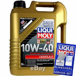 Filter Review Liqui Moly Oil 10w-6l 40 Audi Cabriolet 8g7 B4 2.6