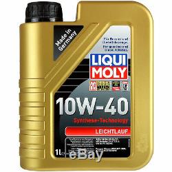 Filter Review Liqui Moly Oil 10w-6l 40 Audi Cabriolet 8g7 B4 2.6