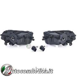 Fog Light Pair Front Grey Smoke for Audi A5 8T 8F Coupe Cabriolet