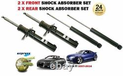 For Audi Tt Coupe + Cabriolet 2006-2014 New 2x Front + 2x Rear Damper