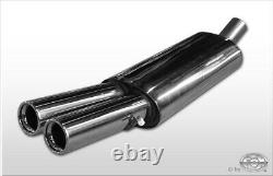 Fox 2x76 Silencer For Audi 80/90 89, B3 Soude / Coupé / 80 B4 Cabriolet