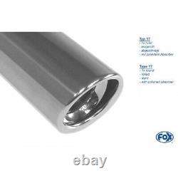 Fox Silencer 1x100 For Audi A4/a5/s5 Quattro 8t Coupe/cabriolet