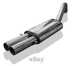 Fox Sport Exhaust Stainless Steel Audi 80 90 Soda Cabriolet Coupe