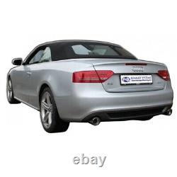 Fox Sportauspuff Each 1x100 Wheeled Audi A4 B8 A5 S5 8t Quattro Coupé A5 Cabrio