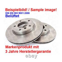 Front Brake Discs Pads for Audi Cabriolet 8G7 B4 2.3 E Coupe 89