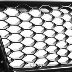 Front grille for AUDI A5 2007 2008-2011 convertible coupe liftback 5D black