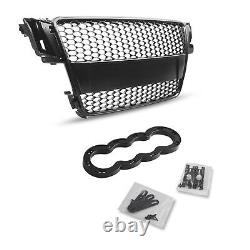 Front grille for AUDI A5 2007 2008-2011 convertible coupe liftback 5D black