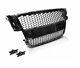 Front Grille For Audi A5 2007 2008-2011 Convertible Coupe Liftback 5d Black Rs-s