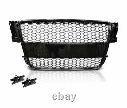 Front grille for AUDI A5 2007 2008-2011 convertible coupe liftback 5D black RS-S