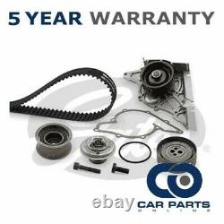 Gates Water Distribution-pump Belt Kit For Convertible 80 Coupe A6 A8