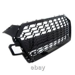 Glossy black front grille for AUDI A5 F5 Coupe Cabrio Sportback 20-24