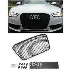 Grille Audi A5 8t 8f Facelift 09 / 2011-01 / 2017 Nid D'bee Matt Black