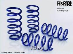 H&r Springs Suitable for Audi Tt Coupé Quattro + Cabriolet 8J Year of Manufacture