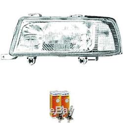 Headlights Right For Audi 80 B4 Type 8c Year Mfr. 91-98 Coupe / Cabrio De-light